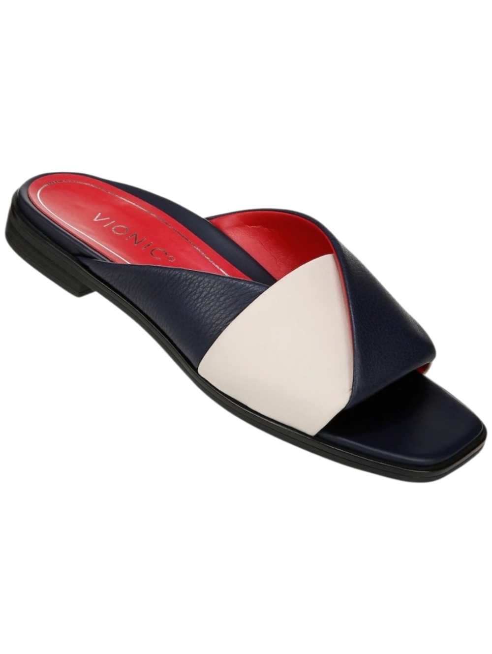 🇺🇸 Vionic Miramar Slide Sandals | Orthotic Comfort | Red White Blue | 8.5 - Picture 9 of 9